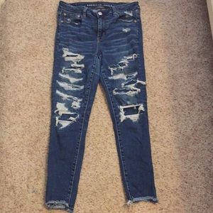 American eagles ripped jeans